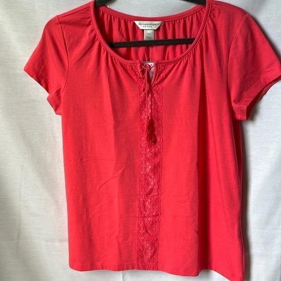 Christopher & Banks Tops - Christopher & Banks Lace front Top